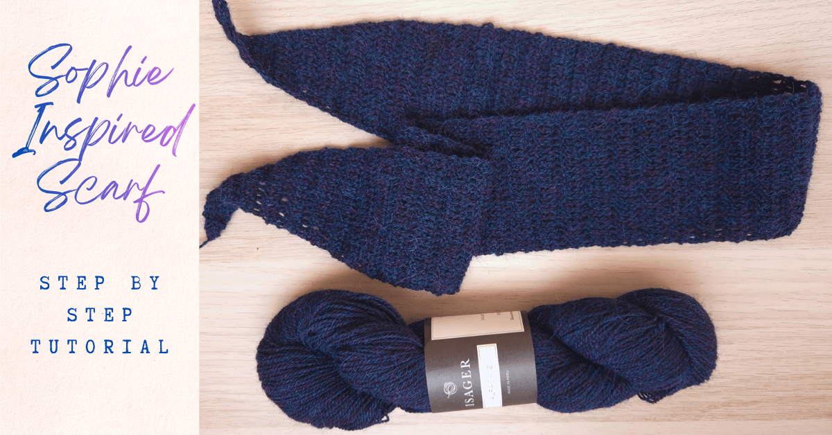 sophie inspired crochet scarf